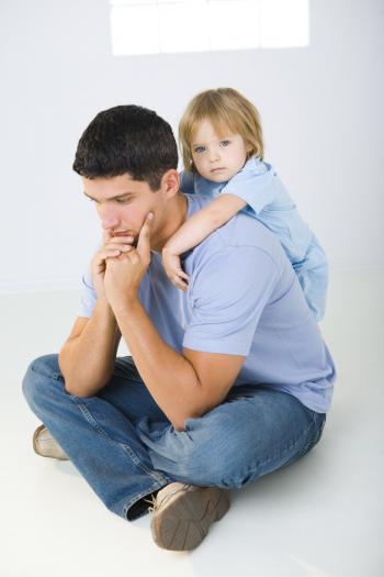 Postnatale Depression bei Vätern